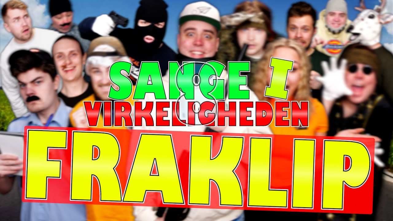 ALLE DE BEDSTE FRAKLIP! | Sange i Virkeligheden #8