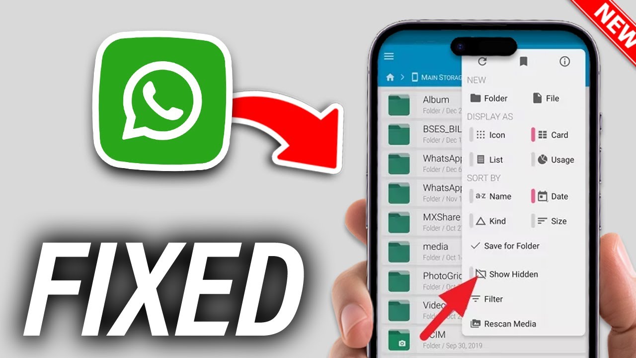 Исправление проблемы с отображением фотографий в документах WhatsApp в галерее &mdash; полное руководст...