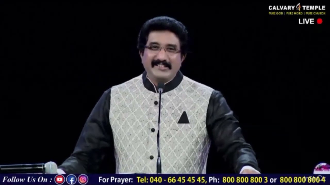 ✝️💐WORD OF GOD \\ DR SATISH KUMAR BROTHER SERMON #jesusmessagesintelugu #prayertojesus