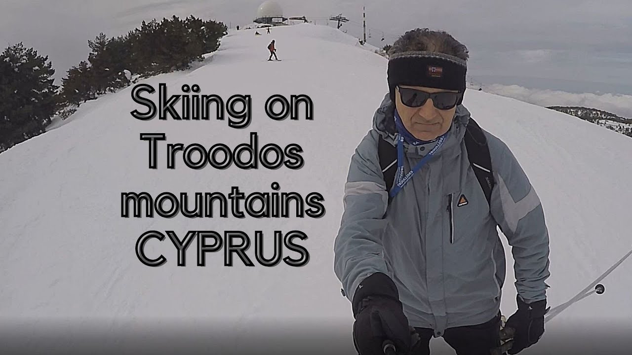 SKIING ON TROODOS MOUNTAINS-CYPRUS