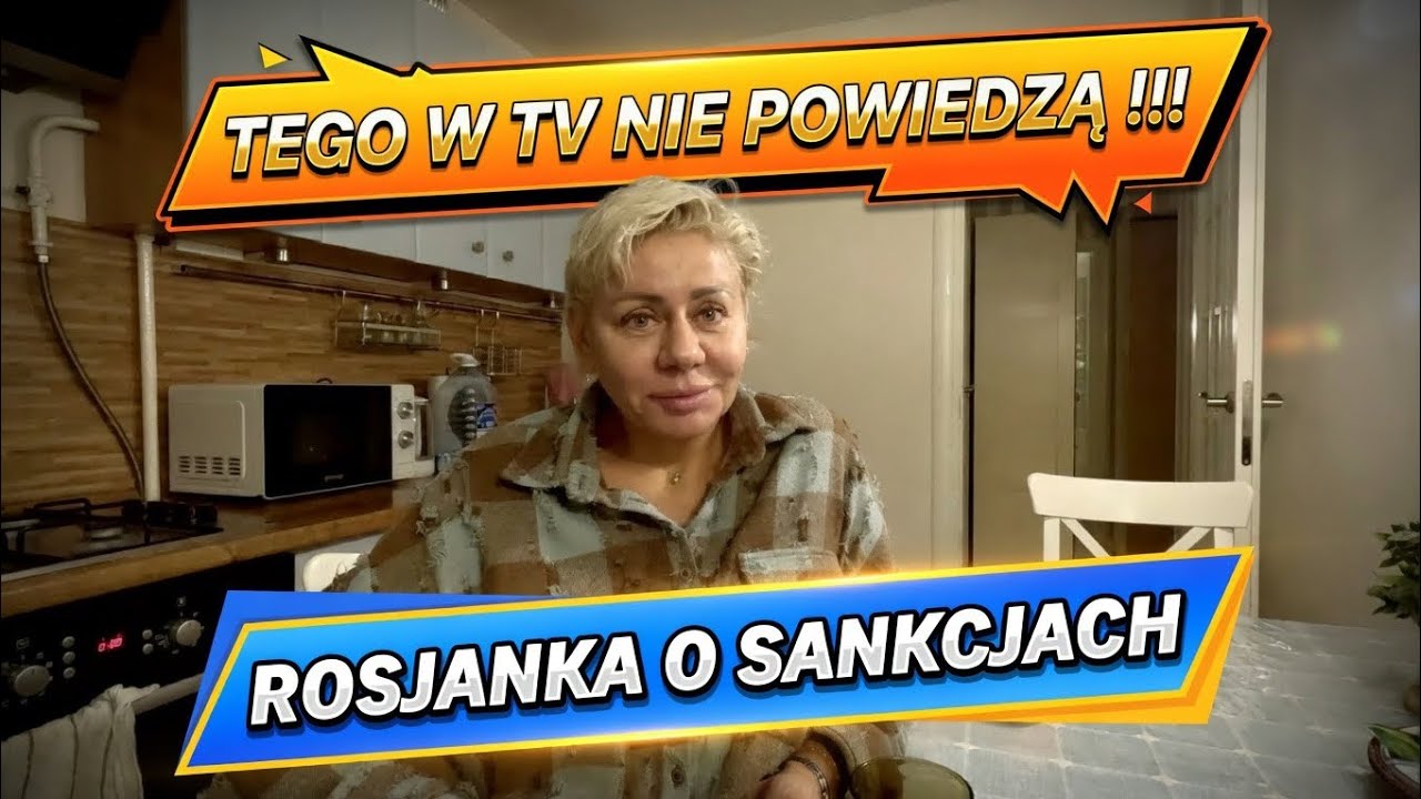 Rosjanka z Moskwy o Sankcjach: sklepy, paliwo, życie codzienne.