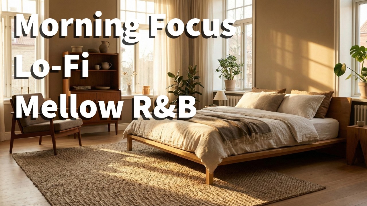Morning Focus Lo-Fi Mellow R&B ｜ Calm & Bright Start｜Still Alive Radio Vol.3