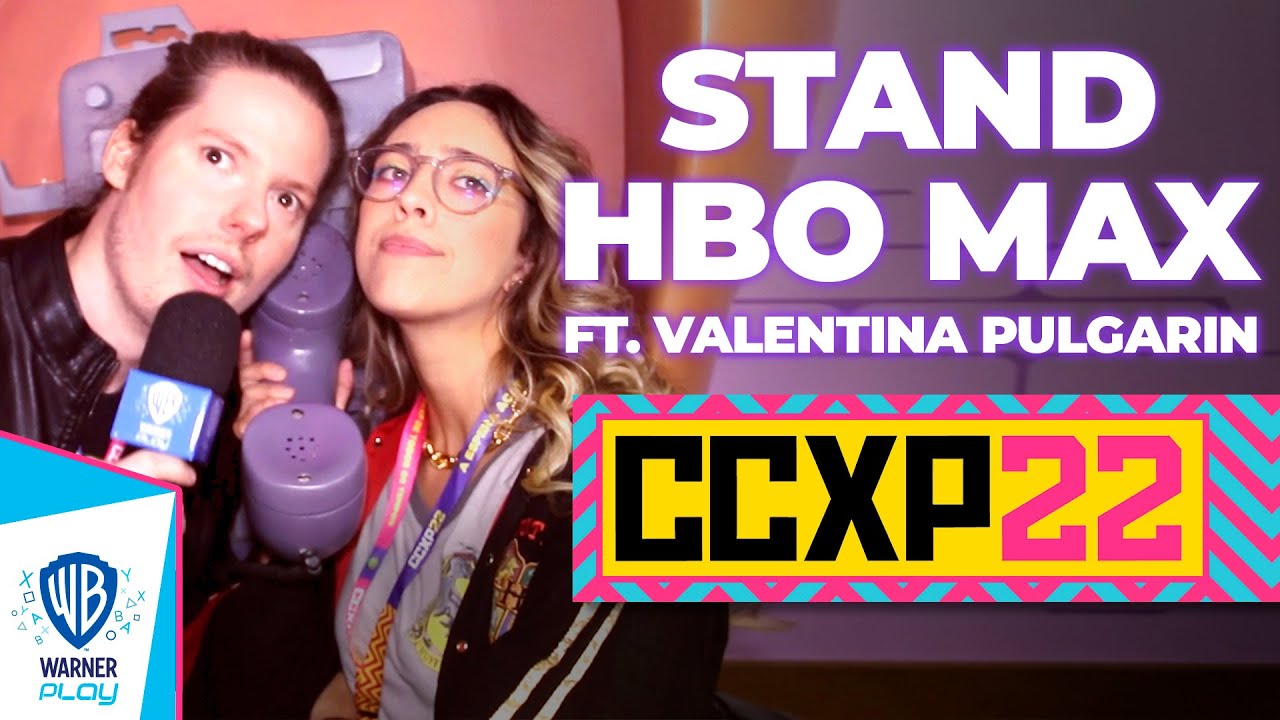 Stand HBO Max na CCXP 2022 ft. Valentina Pulgarin