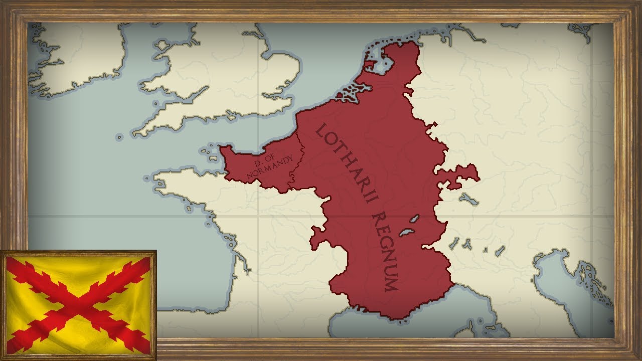 EU4 - Timelapse - MEIOU and Taxes 2.0 - Kingdom of Lotharingia