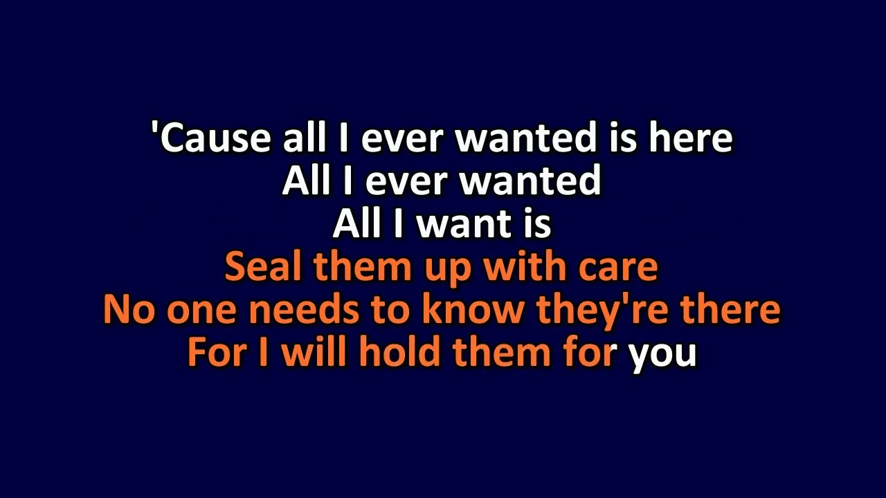 Mitski - I Will - Karaoke Instrumental Lyrics - ObsKure