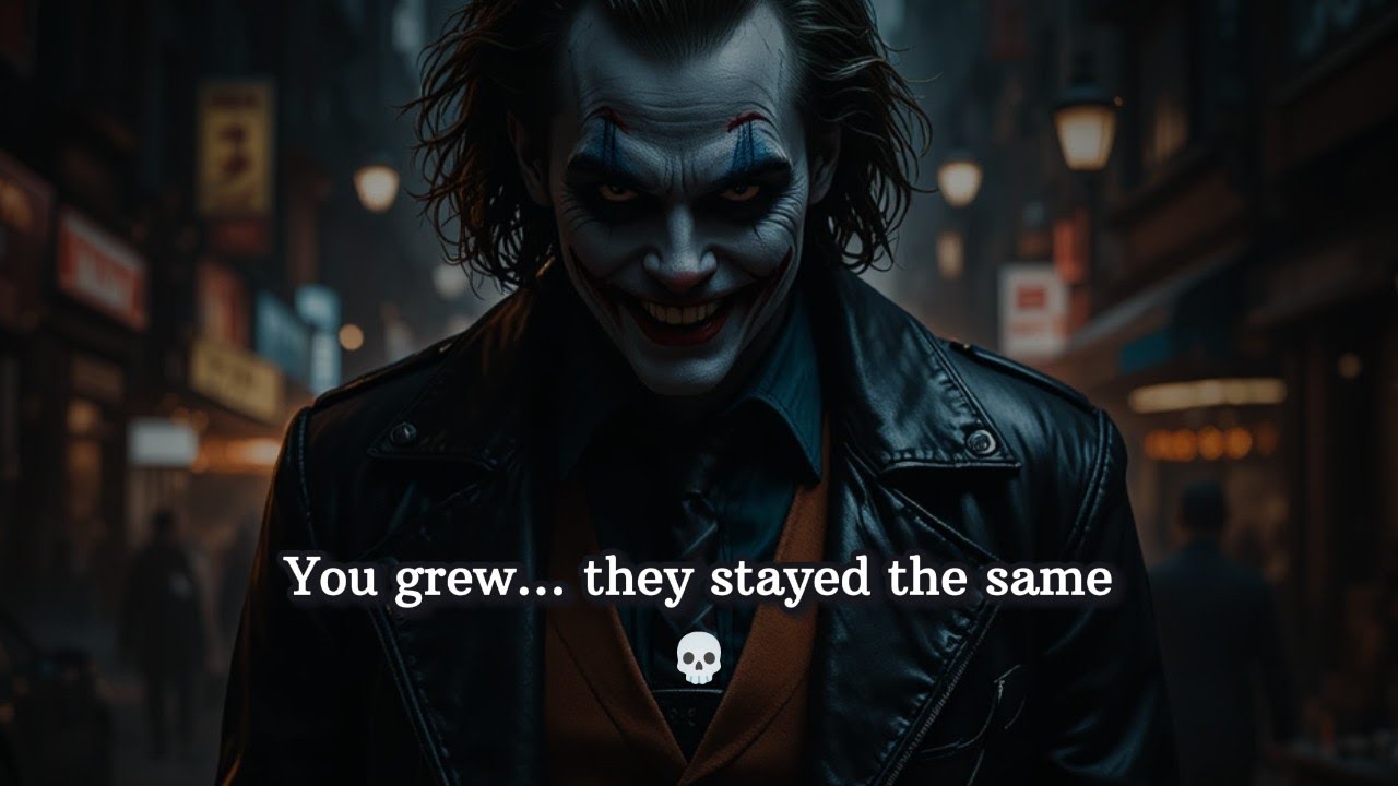 They Can’t Handle Your Evolution | Joker Wisdom Motivation for Inner Strength & Resilience