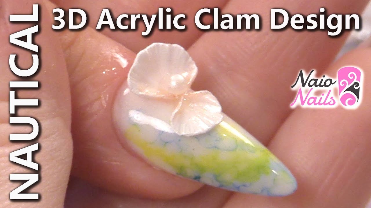 How to Create a 3D Acrylic Clam