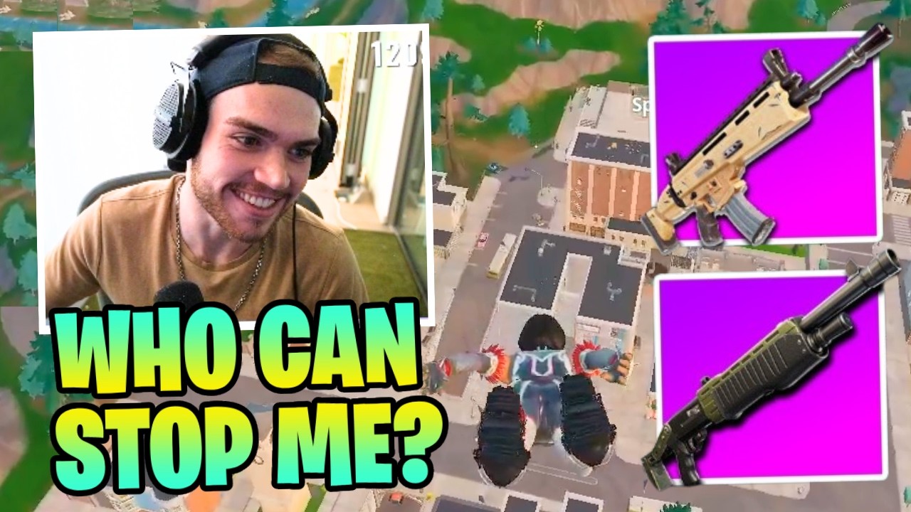 Mongraal Goes UNSTOPPABLE in Tilted Towers UNREAL Reload