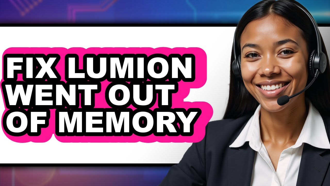 How to Fix Lumion Went Out of Memory (updated)