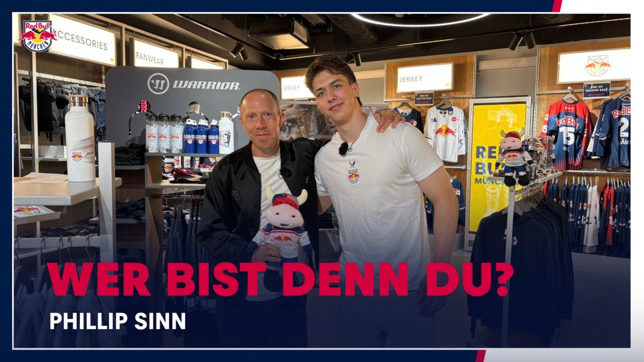 Wer bist denn du? | Interview mit Phillip Sinn | Neuzugänge EHC Red Bull München Eishockey 2025/26