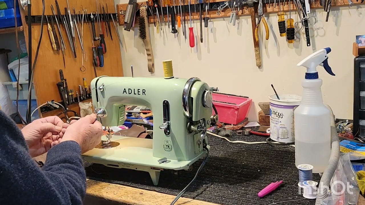 Liza's Adler 152 Sewing Machine-final test and tutorial