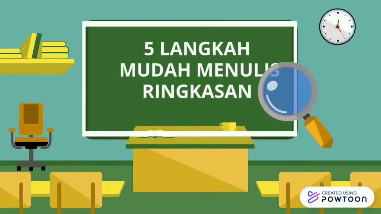 5 LANGKAH MUDAH MENULIS RINGKASAN