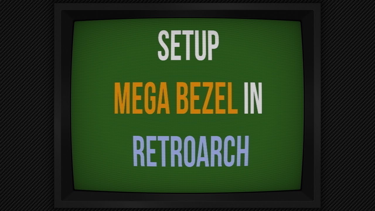 Как установить и настроить шейдер отражения Mega Bezel в RetroArch