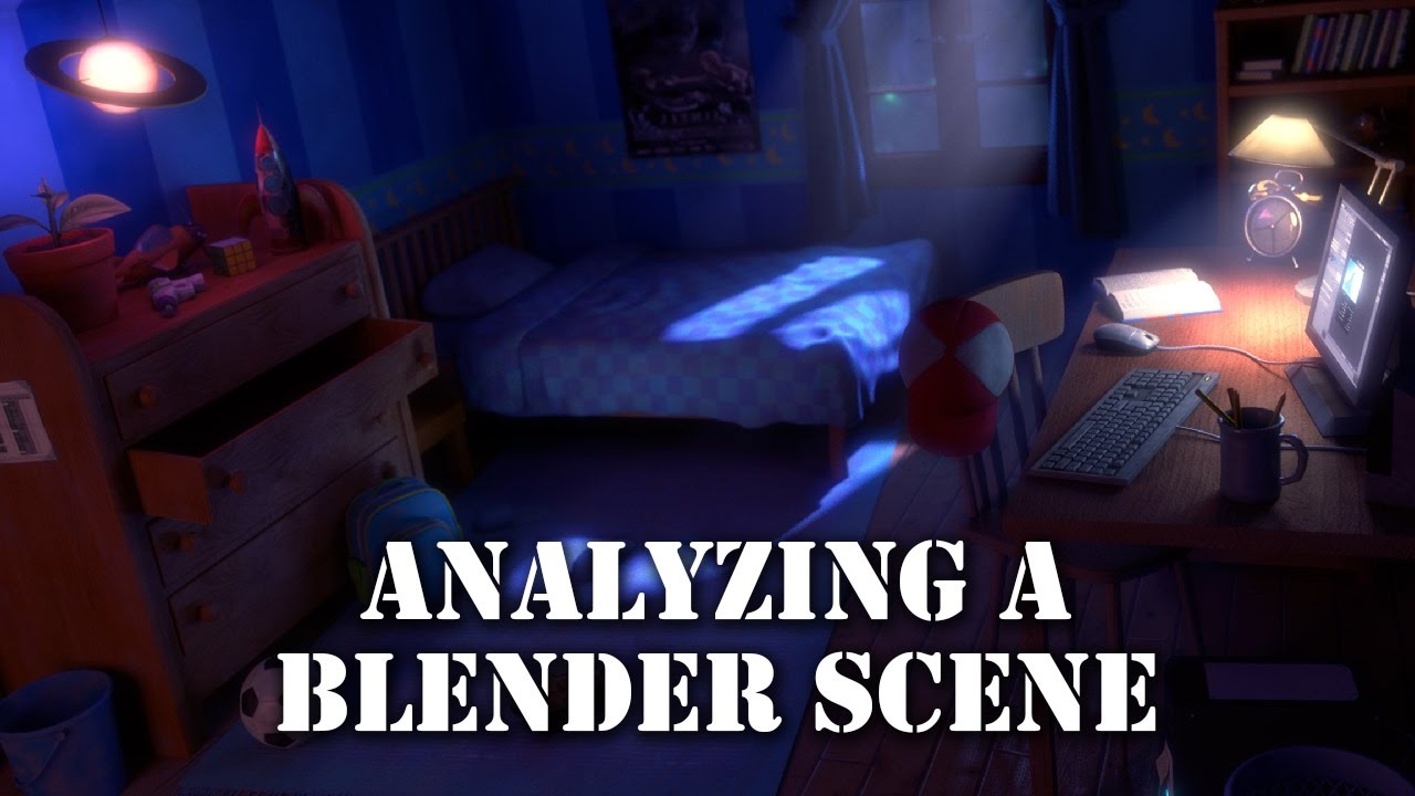 Analyzing a Blender Scene (Luke's Escape Highschool)