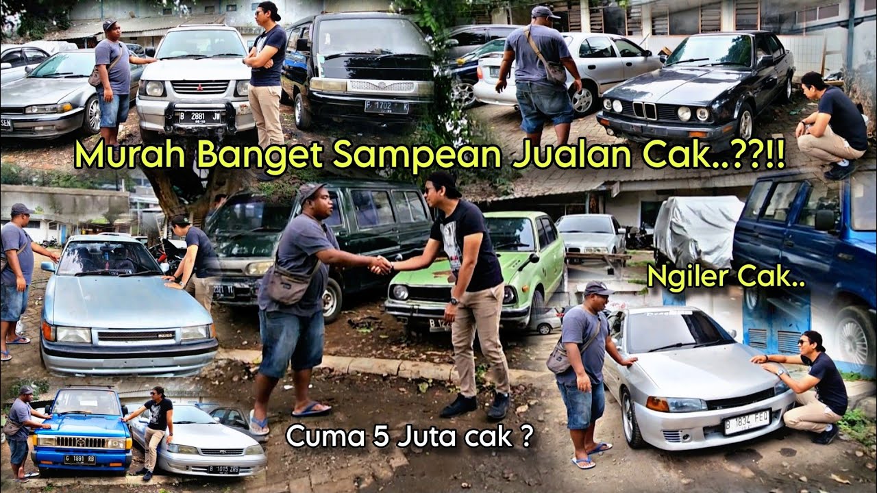 Murah Banget ini Cuma 5 Jutaan Harga Mobil Bekas di Lapak Mobil Tua Cawang