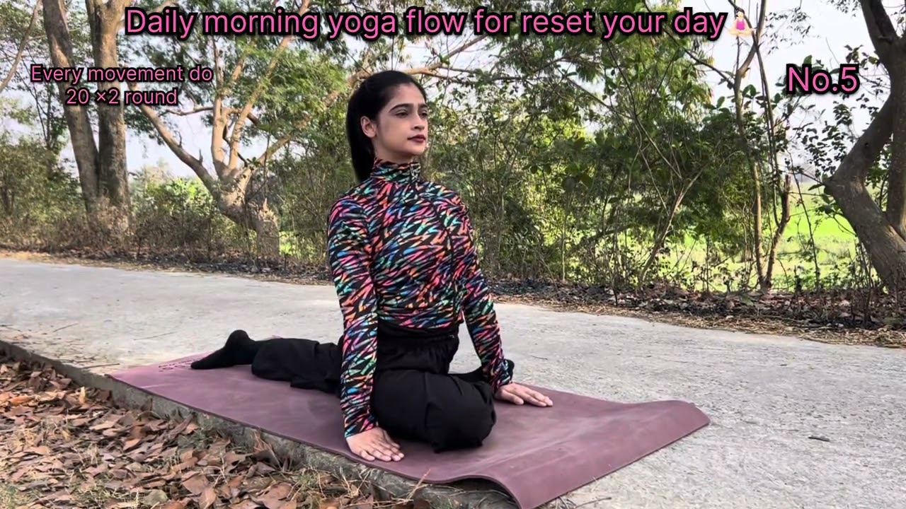 Daily morning yoga flow or fullbody stretch | Sumana negel 