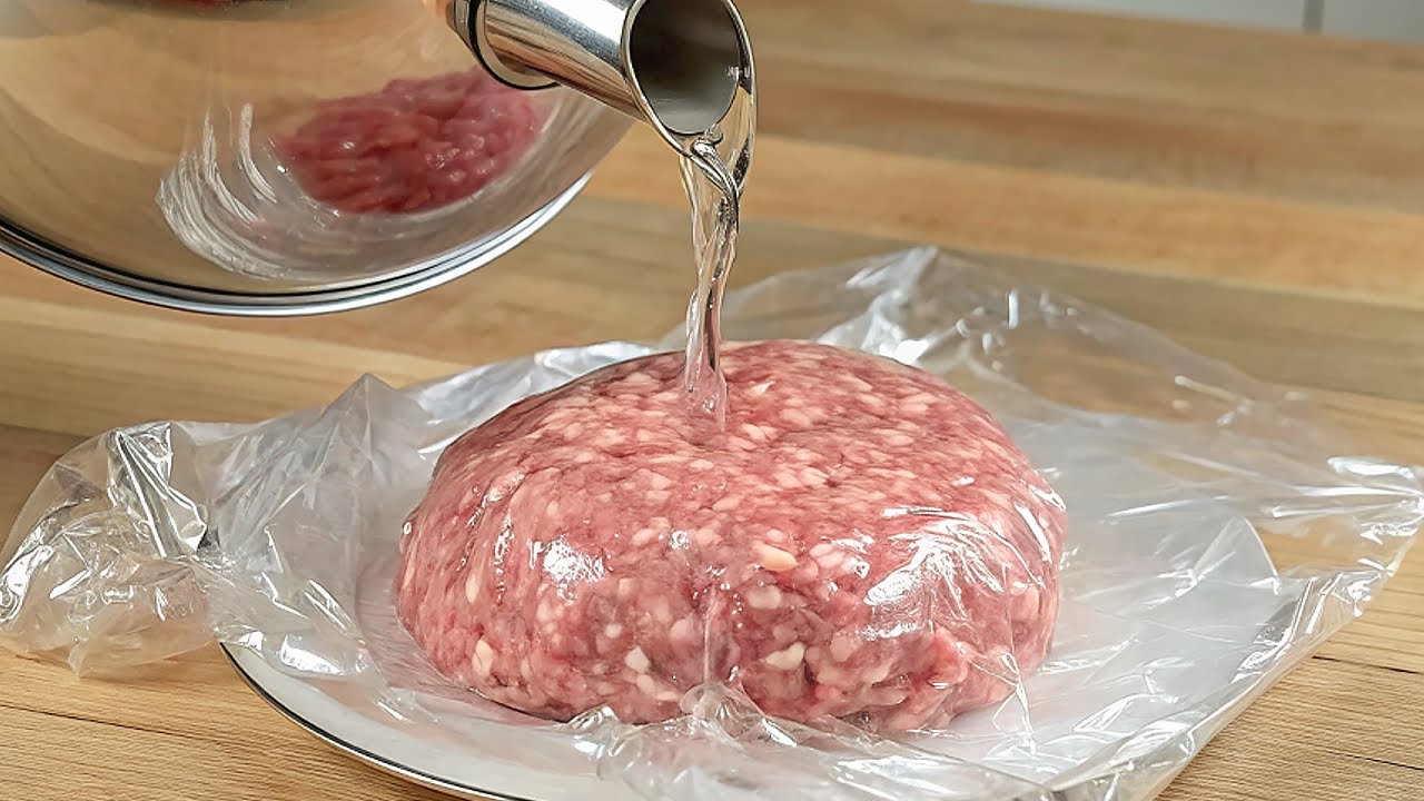 Этот трюк с фаршем я выучил в испанской мясной лавке! Быстро и вкусно!