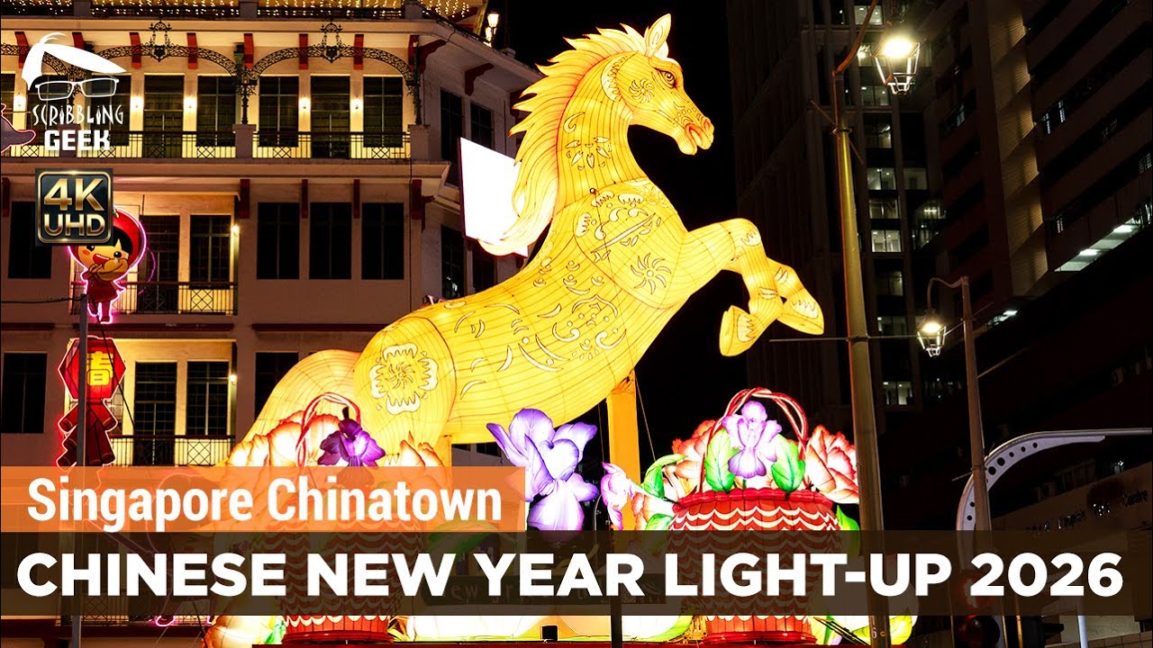Singapore Chinatown Chinese New Year Light-Up and Festive Bazaar 2026