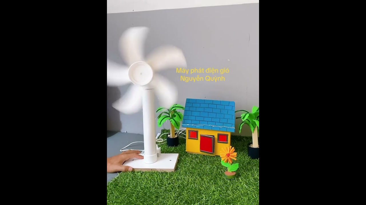 M&aacute;y ph&aacute;t điện gi&oacute;, ib e đặt sp nhen. BMT. Đăk lăk #stem #m&ocirc;h&igrave;nh #t&aacute;ichế  #nhậnl&agrave;mstem #s&aacute;ngtạotrẻ