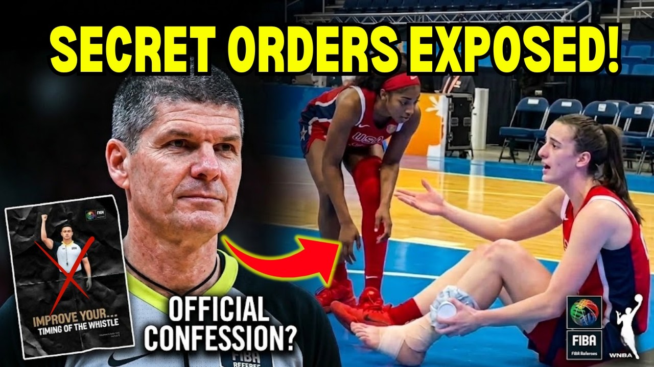 FIBA Referee DROPS BOMBSHELL on WNBA's Coordinated Effort to NEUTRALIZE Caitlin Clark!