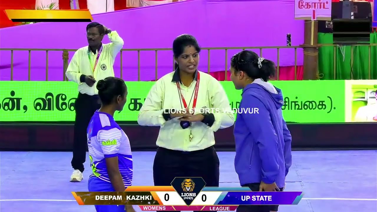 WOMENS LEAUGE | UP STATE vs KAZHKI | ALL INDIA  KABADDI MATCH @OKKANADUMELAYUR