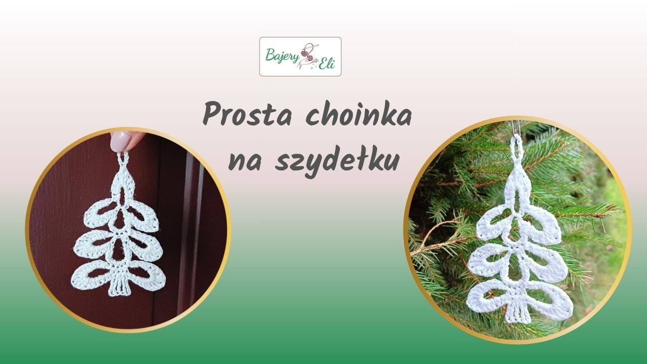 Szydełkowa choinka dla początkujących