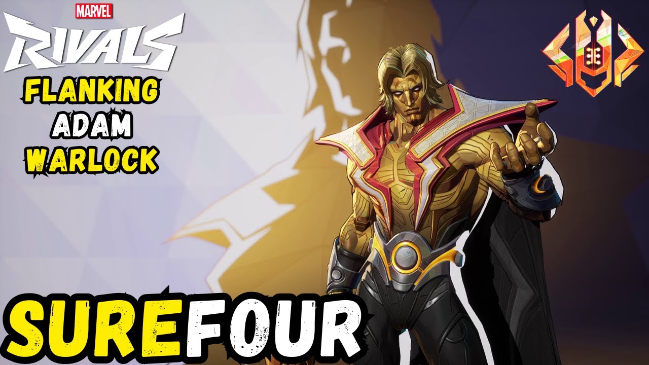 "I'M ACE B****!" SUREFOUR INSANE ADAM WARLOCK GAMEPLAY MARVEL RIVALS SEASON 2 TOP 500