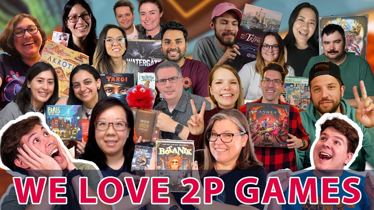 We Love 2 Player Board Games! | Collaboration