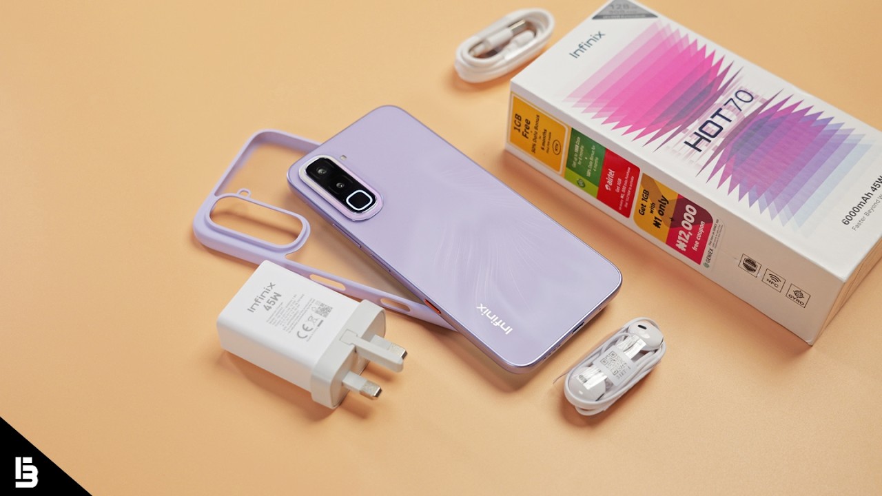 Infinix Hot 70 Unboxing, Setup, ASMR