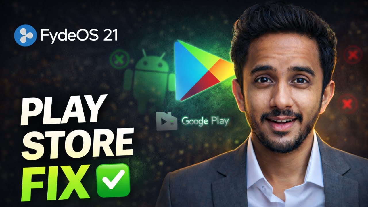 FydeOS 21 Play Store FIX ✅ | Install Google Play Without Errors (2026)