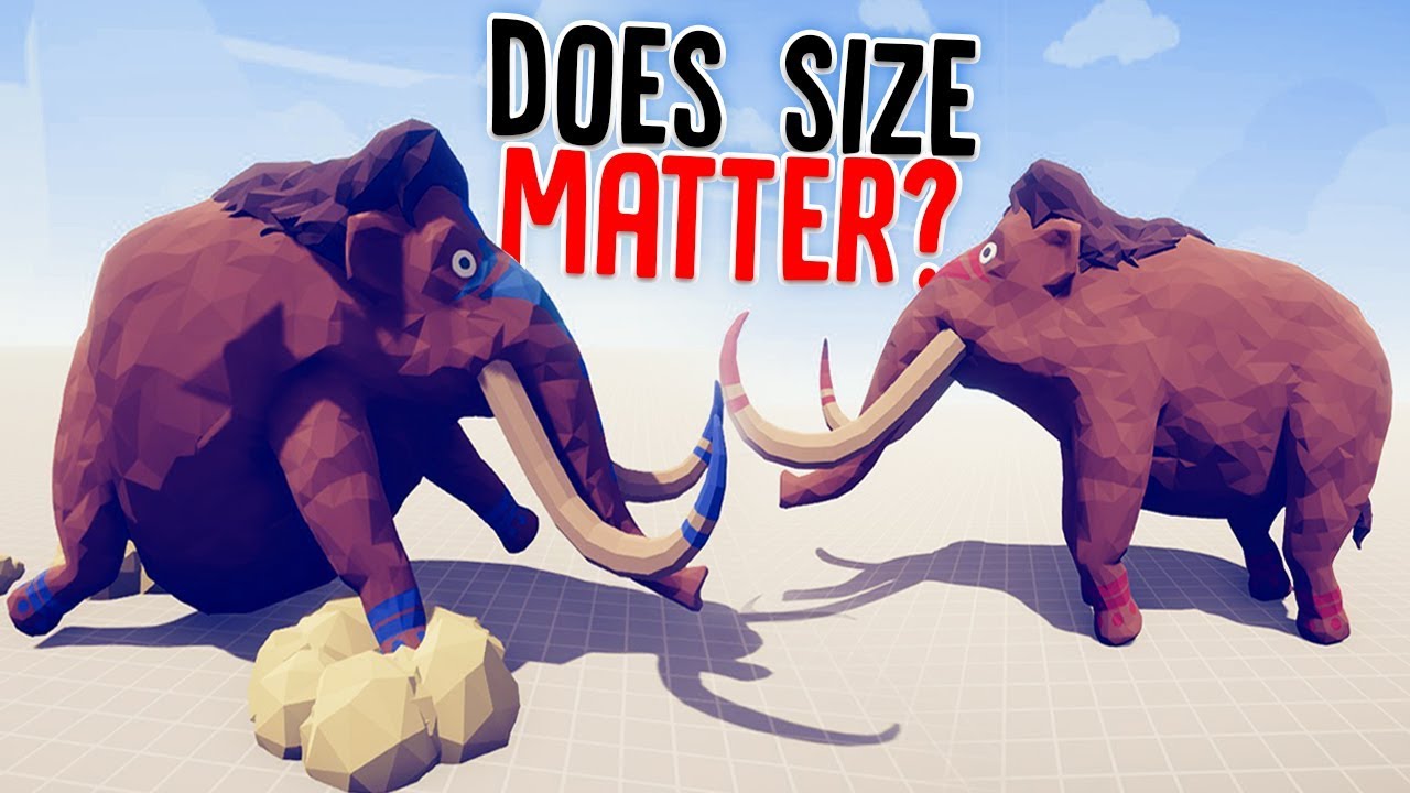 Does Size REALLY Matter TABS? - Fat vs Skinny, Small vs Tall - Totally Accurate Battle Simulator