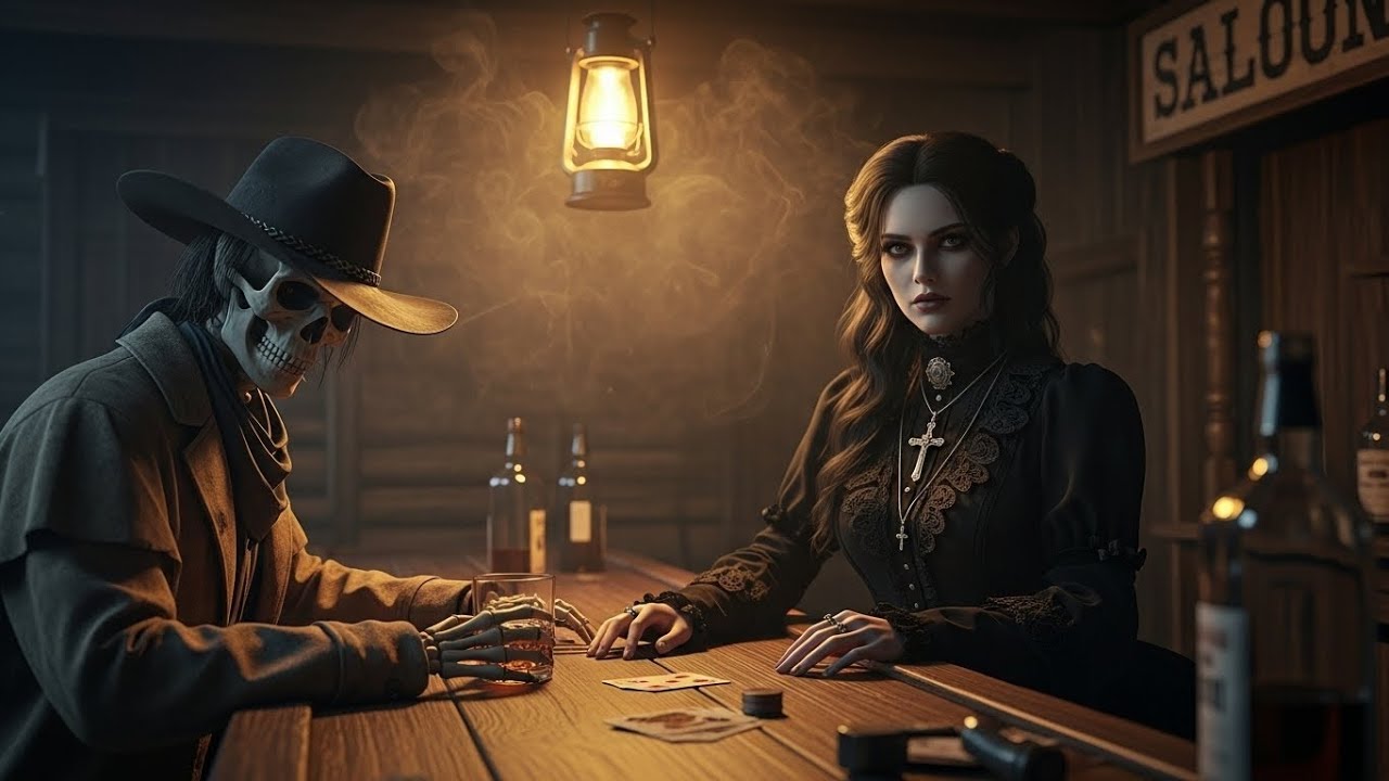 Dark Country Minor Cinematic Story Song with Western Noir and Lonely Road Energy