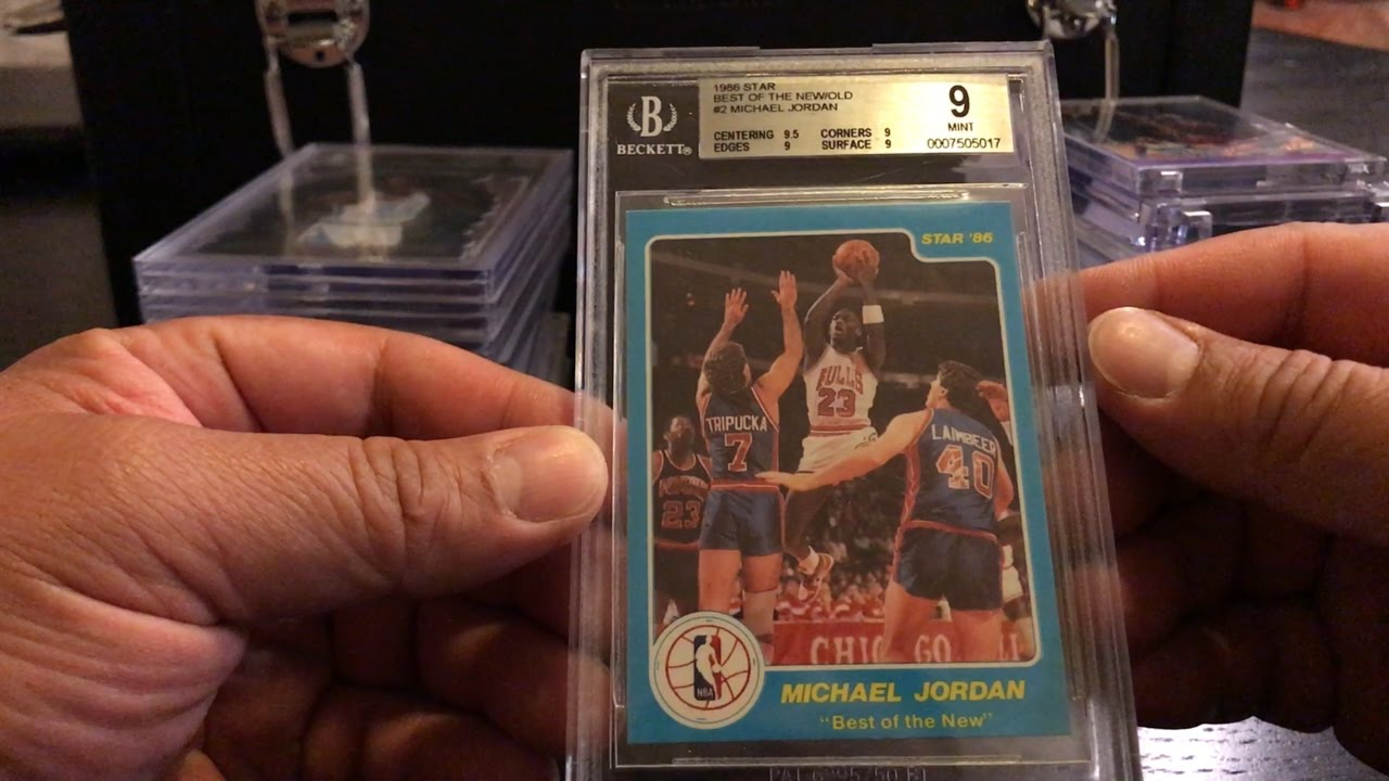 Rare MJ Card Collections. BGS & PSA Graded!