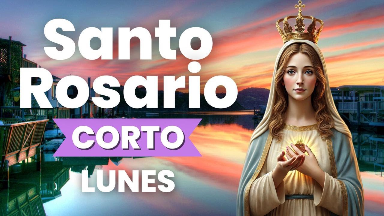 SANTO ROSARIO CORTO, MISTERIOS GOZOSOS, LUNES 2 DE FEBRERO DEL 2026🌹🙏