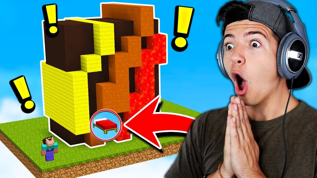 THE ULTIMATE MINECRAFT BED WARS DEFENCE! (Minecraft Bed Wars Trolling)