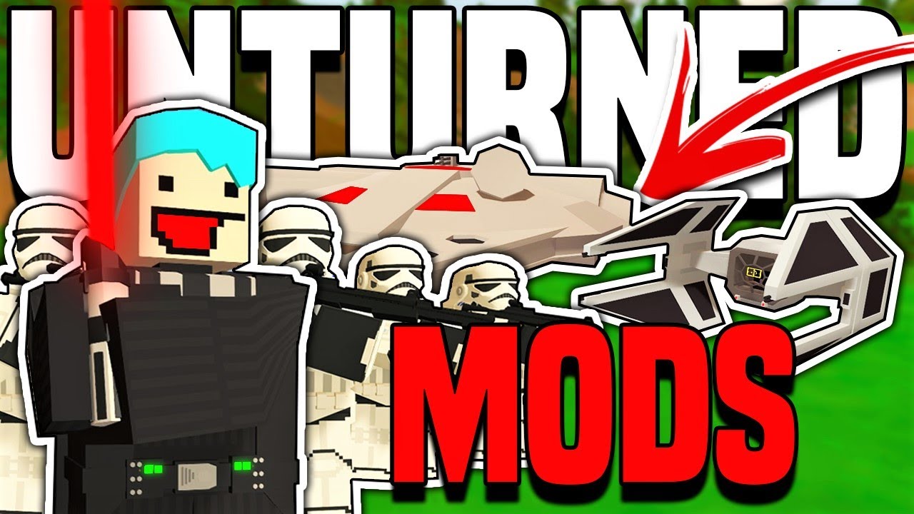 EPIC STAR WARS PACK!! - This MOD is INSANE! (Unturned Mods Showcase 2020)