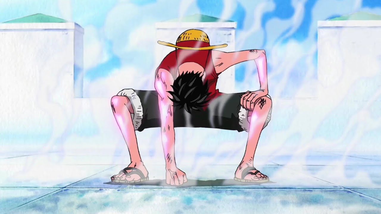 Luffy usa Gear 2 pela primeira vez e derrota Blueno (dublado)