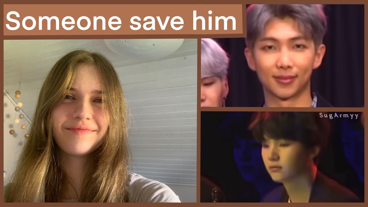 First Time Reaction To: when namjoon is so done being the translator of the group