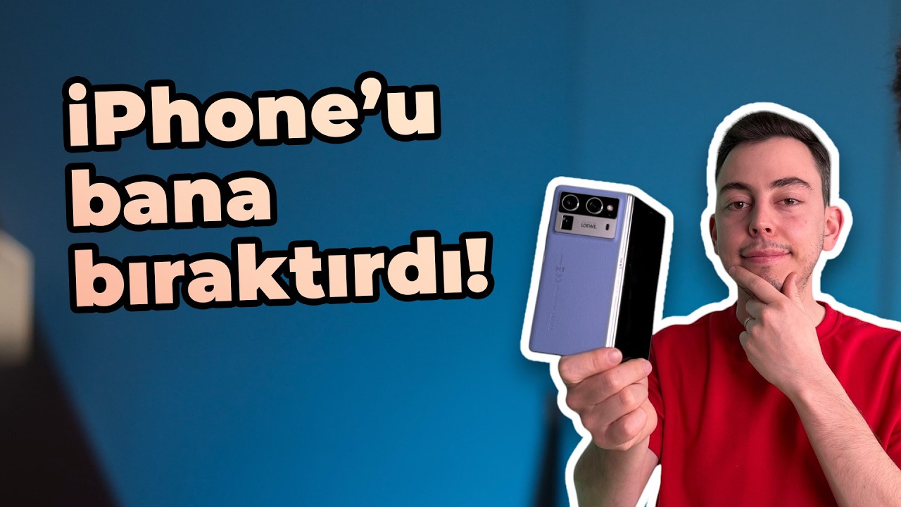 iPhone'u bırakıp katlanabilir telefona neden geçtim? TECNO Phantom V Fold 2 özellikleri ile anlattım