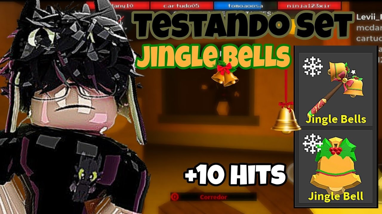 •Testando Set Jingle Bells +10 Hits | Flee The Facility | Roblox•