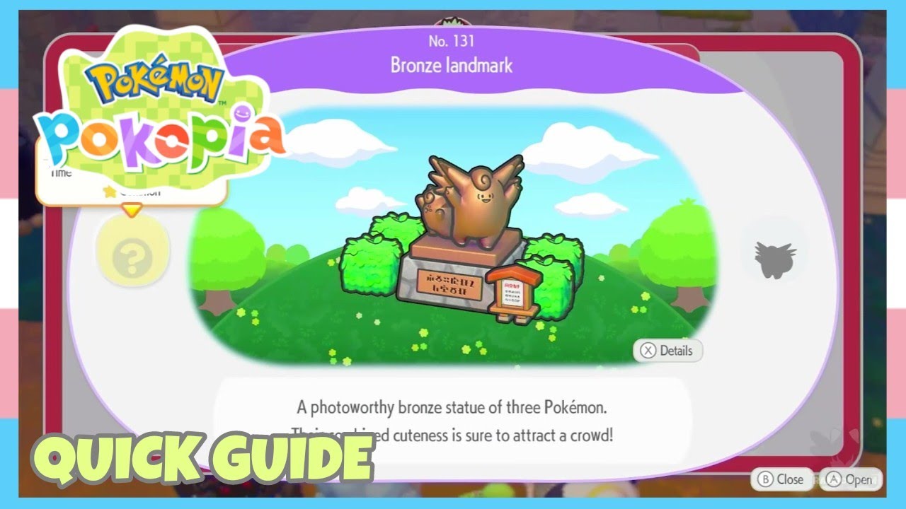 How To Create/Make A Bronze Landmark Habitat In Pokemon Pokopia | Quick Guide