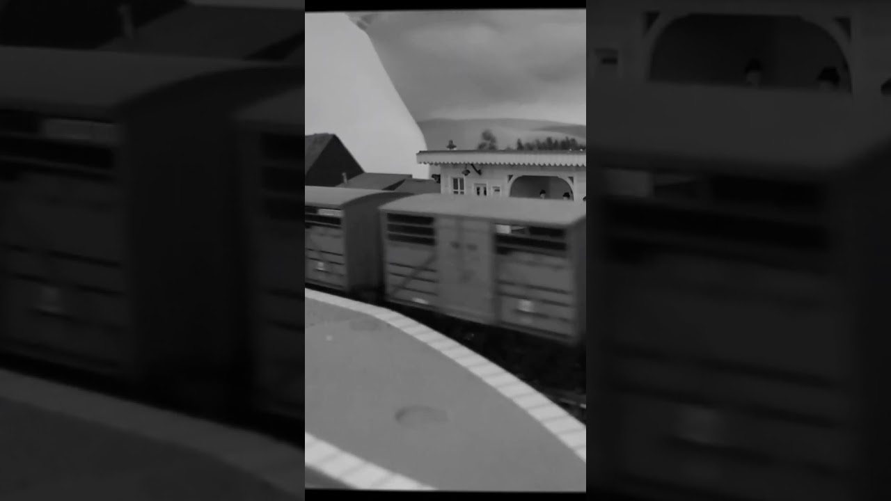 BR 57xx Pannier Hauling a Sheep Train