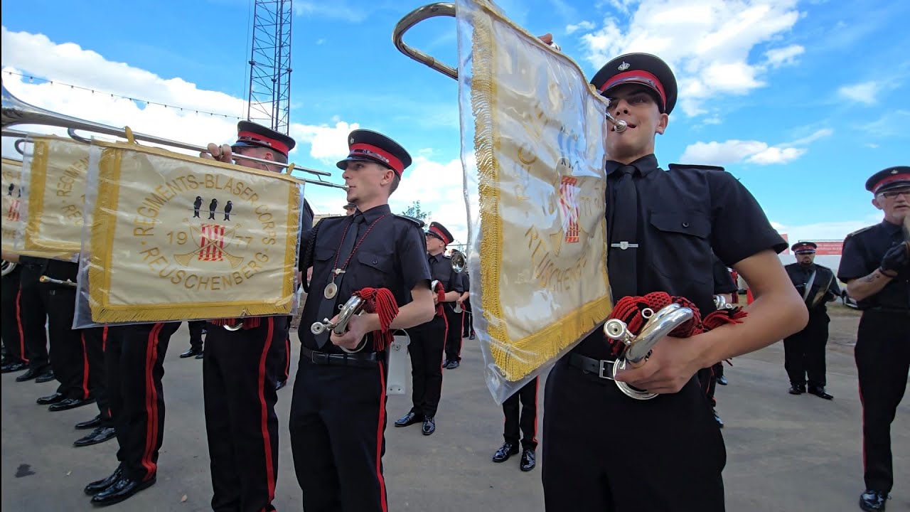 Neusser Bürger Schützenfest 2025 - Regiments-Bläser-Corps Neuss-Reuschenberg 1977 & Musikverein 