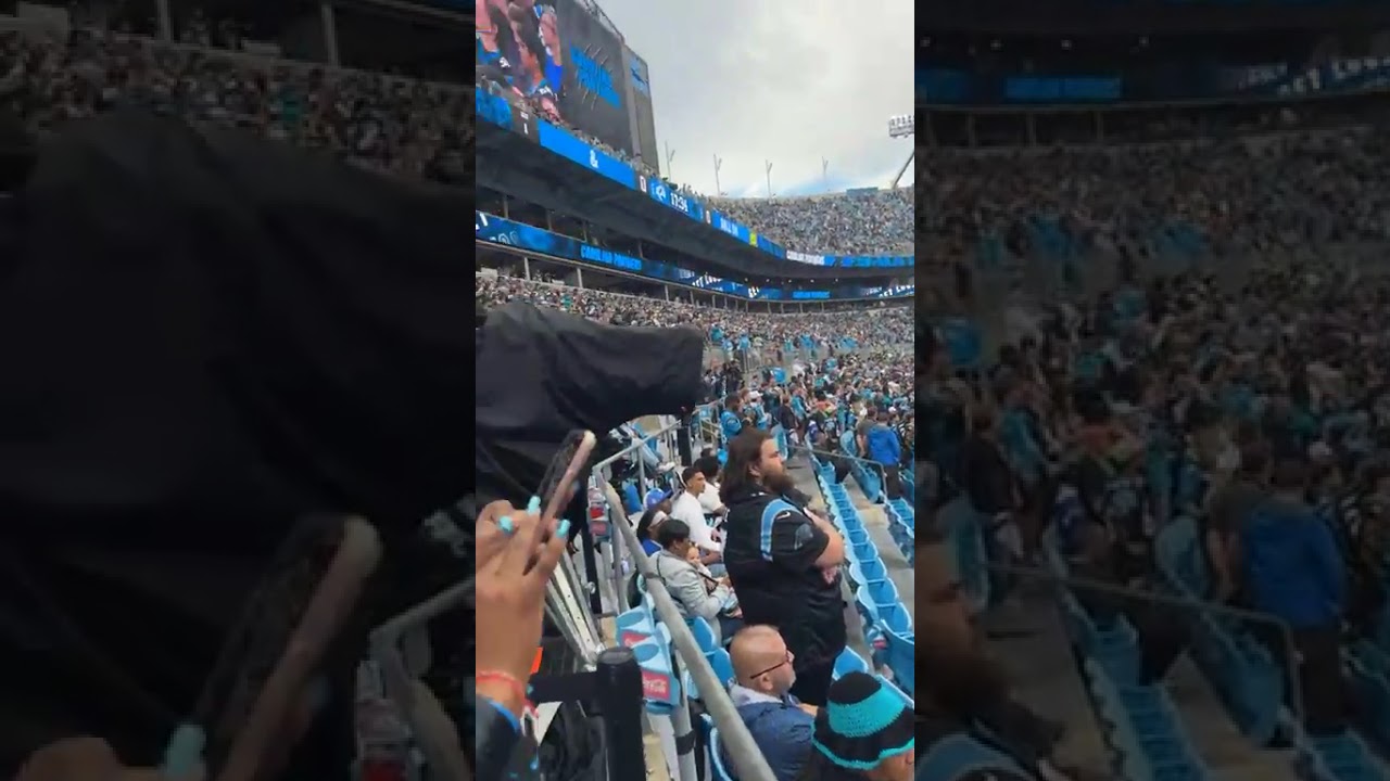 Panthers NFC Playoff pre-game entertainment