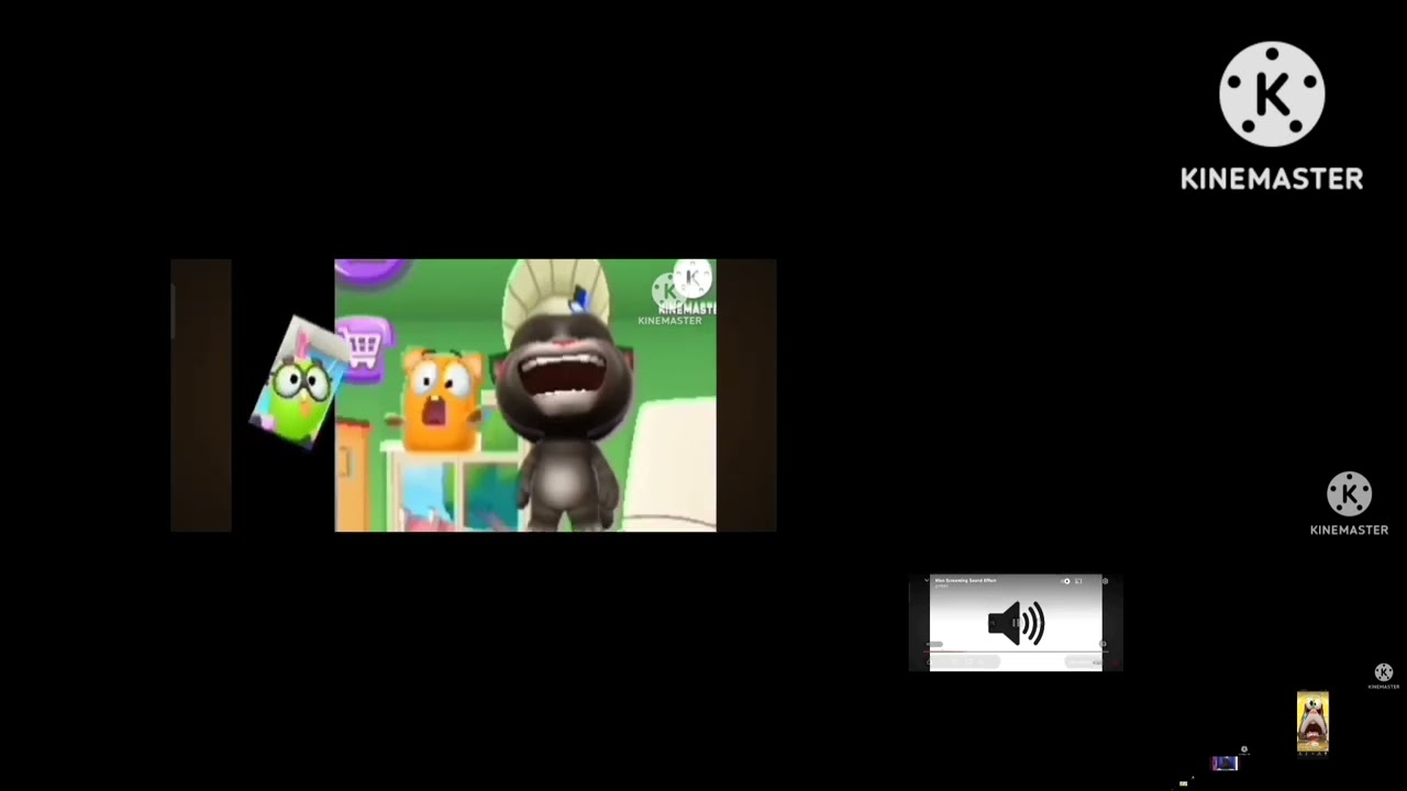 Pizza tower screaming in round 1