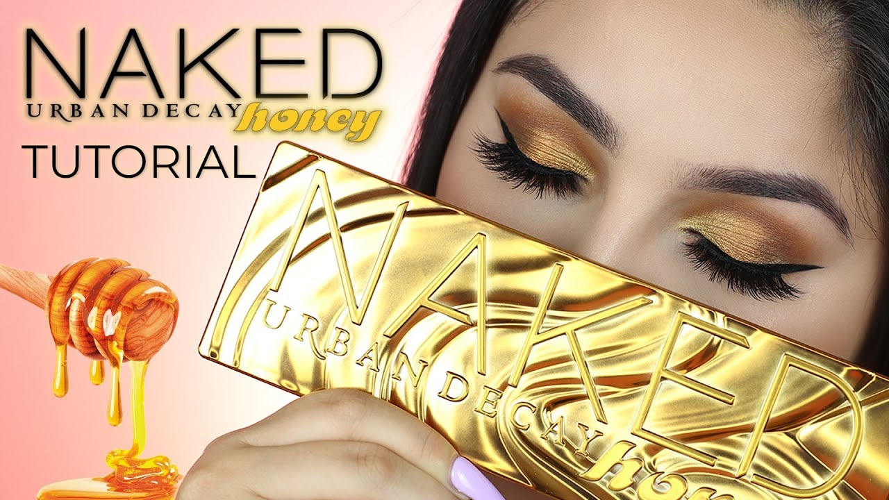 NEW Urban Decay Naked Honey Palette | Metallic Smokey Eye Tutorial