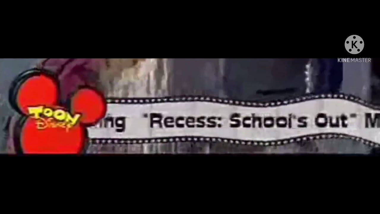 Toon Disney Recess: School's Out Banner Promo (Date Unknown) (Incomplete)