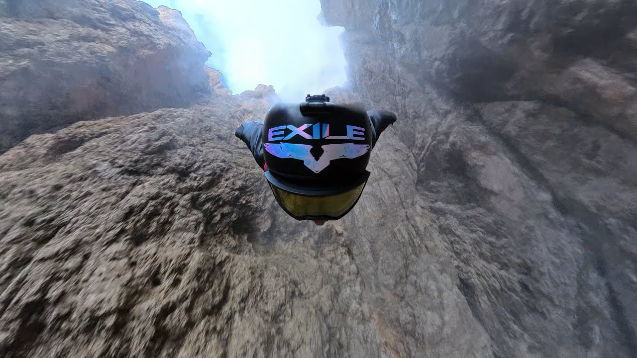 RAW Wingsuit BASE Jump | 