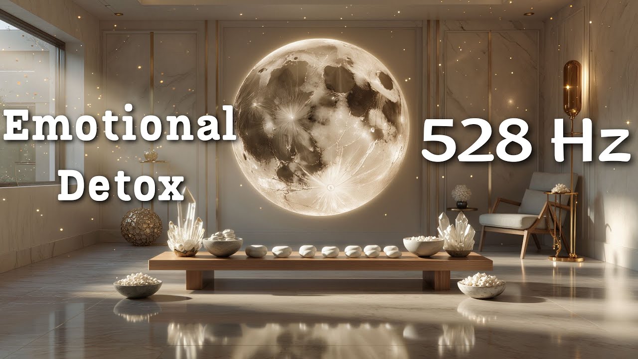 528 Hz Emotional Detox • Deep Healing Massage Music | 1 Hour Spa Atmosphere