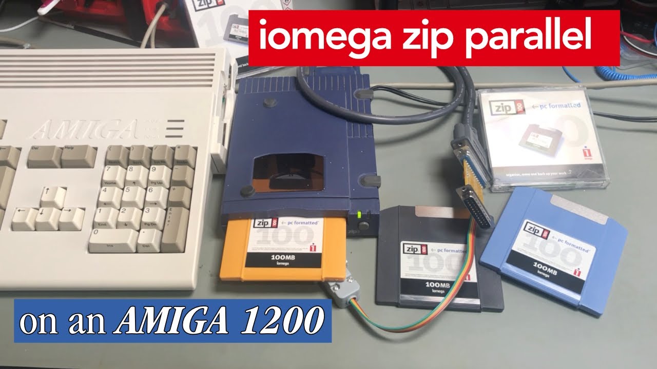Parallel Zip drive on the Amiga 1200